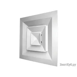 Shuft потолочная решетка 4 CA 450*450, Типоразмер, мм: 450х450, Бренд: Shuft
