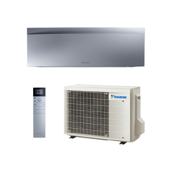 Daikin FTXJ25AS/RXJ25A, Рекомендуемая площадь и мощность: 25 м² - 2,5 кВт, Цвет: Серебристый