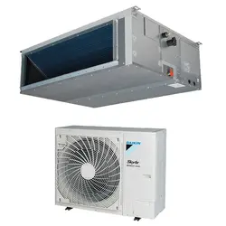 Daikin FDA250A/RZA250D, Рекомендуемая площадь и мощность: 220 м² - 22 кВт
