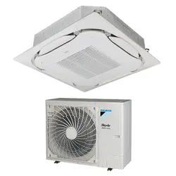 Daikin FCAG100B/RZAG100NY1/BYCQ140E, Рекомендуемая площадь и мощность: 95 м² - 9,5 кВт
