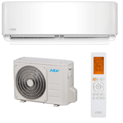 MDV MDSA-18HRN8/MDOA-18HN8, Рекомендуемая площадь и мощность: 50 м² - 5 кВт, Тип кондиционера: Неинверторный