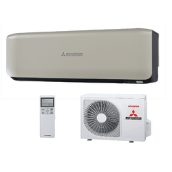 Mitsubishi Heavy SRK25ZS-WT/SRC25ZS-W, Рекомендуемая площадь и мощность: 25 м² - 2,5 кВт, Цвет: Бежевый