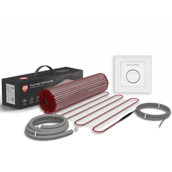 Royal Thermo Flat Mat RTFM 2-150-5 с терморегулятором RTO-16, Площадь нагрева: 5 м²