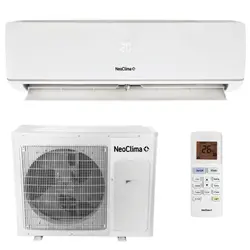 NeoClima NU/NS-HAX24R, Рекомендуемая площадь и мощность: 60 м² - 6 кВт, Тип кондиционера: Неинверторный