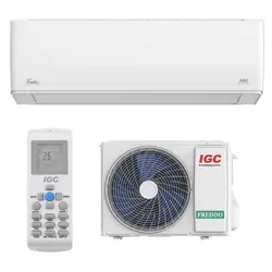 IGC RAS/RAC-V18MBL, Рекомендуемая площадь и мощность: 50 м² - 5 кВт, Тип кондиционера: Инверторный
