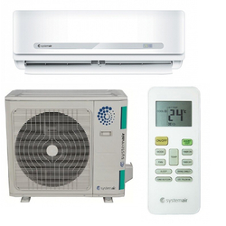 Systemair Sysplit Wall Smart 36 V3 HP Q, Рекомендуемая площадь и мощность: 90 м² - 9 кВт, Тип кондиционера: Неинверторный