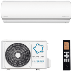 Ecostar KVS-ISP09HT.1, Рекомендуемая площадь и мощность: 25 м² - 2,5 кВт, Тип кондиционера: Инверторный