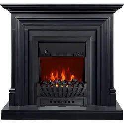 Каминокомплект Royal Flame Bradford Серый графит с очагом Aspen Black