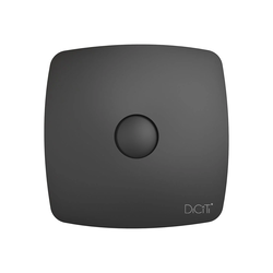 Diciti RIO 4C Matt black, Диаметр: 100 мм, Цвет: Матовый черный, Управление: Выключатель, Датчик влажности, таймер и фотодатчик: Нет