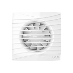 Diciti Silent 5C Turbo, Диаметр: 125 мм, Цвет: Белый, Производительность (м³/ч): 225, Датчик влажности, таймер и фотодатчик: Нет