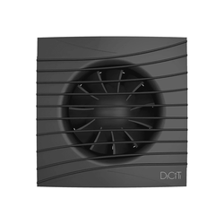 Diciti Silent 4C Matt Black, Диаметр: 100 мм, Цвет: Матовый черный, Производительность (м³/ч): 90, Датчик влажности, таймер и фотодатчик: Нет