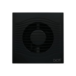 Diciti Slim 4C Matt Black, Диаметр: 100 мм, Цвет: Матовый черный, Управление: Выключатель, Датчик влажности, таймер и фотодатчик: Нет