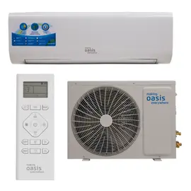 Oasis OX-9I, Рекомендуемая площадь и мощность: 25 м² - 2,5 кВт