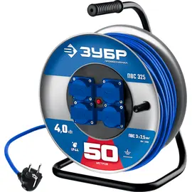 Зубр ПВС 325 (50 м), Длина кабеля: 50 м
