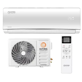 Ultima Comfort ECL-I09PN, Рекомендуемая площадь и мощность: 25 м² - 2,5 кВт, Тип кондиционера: Инверторный
