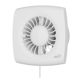 ERA Wind 100C-02, Диаметр: 100 мм, Обратный клапан: Есть, Таймер: Нет, Датчик влажности: Нет, Тип подшипника: Скольжения, Управление: Шнурковое