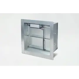 Клапан дымоудаления KD-120-500*500-F1-VN-MN220-ML-04, Типоразмер (мм): 500х500, Привод: Электромеханический, Исполнение: Стеновое, Тип: Многолопаточные