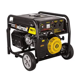 Huter DY6500LX с колесами