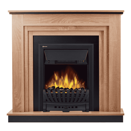 Каминокомплект: Очаг Electrolux Classic EFP/P-1020LS, портал Grado Classic дуб санома, Цвет: Дуб