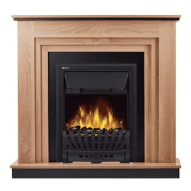 Каминокомплект: Очаг Electrolux Classic EFP/P-1020LS, портал Grado Classic дуб санома, Цвет: Дуб