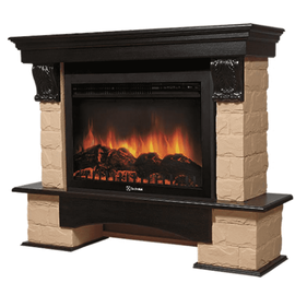Firelight Forte 30S камень бежевый, шпон темный дуб