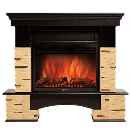 Firelight Pietra Nuovo 25 камень сланец натуральный, шпон темный дуб, Цвет: Темный дуб