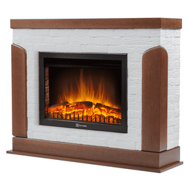 Firelight Prestigio 25 камень белый, шпон дуб