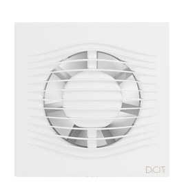 Diciti Slim 4C Matt white, Диаметр: 100 мм, Цвет: Матовый белый, Управление: Выключатель, Датчик влажности, таймер и фотодатчик: Нет