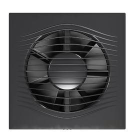 Diciti Slim 5C Dark Gray metal, Диаметр: 125 мм, Цвет: Темный серый, Управление: Выключатель, Датчик влажности, таймер и фотодатчик: Нет