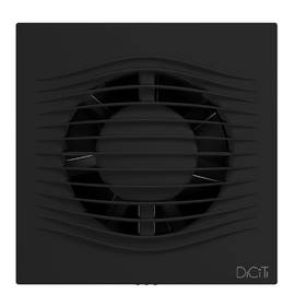 Diciti Slim 5C Matt black, Диаметр: 125 мм, Цвет: Матовый черный, Управление: Выключатель, Датчик влажности, таймер и фотодатчик: Нет