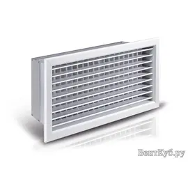 NOVA-A-2-2-600x200-H-W, Типоразмер (мм): 200х600, Конструкция: Двухрядная, Бренд: Systemair, Цвет: Белый