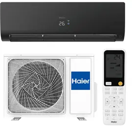 Haier AS70S2SF2FA-B/1U70S2SJ2FA, Рекомендуемая площадь и мощность: 70 м² - 7 кВт, Цвет: Чёрный