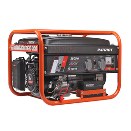 Patriot SRGE 3500 E, Макс. мощность: 2,8 кВт