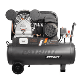 Patriot KRX 420 L50, Мощность (кВт): 2,2, Макс. производительность (л/мин): 420, Объем ресивера (л): 50