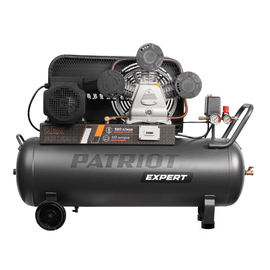 Patriot KRX 580 L100 D, Мощность (кВт): 3, Макс. производительность (л/мин): 580, Объем ресивера (л): 100