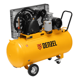 Denzel BCV 4000-T/200, Мощность (кВт): 4, Макс. производительность (л/мин): 690, Объем ресивера (л): 200