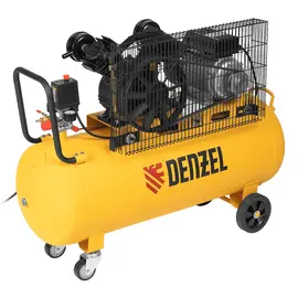Denzel BCV2200/100, Мощность (кВт): 2,2, Макс. производительность (л/мин): 370, Объем ресивера (л): 100
