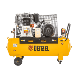 Denzel DR4000/100, Мощность (кВт): 4, Макс. производительность (л/мин): 690, Объем ресивера (л): 100