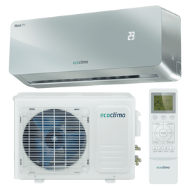 Ecoclima ECW/I-СH12/AAS-4R1 (Silver), Рекомендуемая площадь и мощность: 35 м² - 3,5 кВт, Цвет: Серебристый
