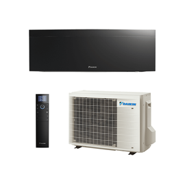 Daikin FTXJ20AB/RXJ20A, Рекомендуемая площадь и мощность: 20 м² - 2 кВт, Цвет: Чёрный