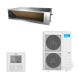 Midea MTI-48HW1N1P-R/MOU-48HN1-LRR, Рекомендуемая площадь и мощность: 140 м² - 14 кВт