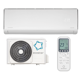 Ecostar KVS-RAD24CH, Рекомендуемая площадь и мощность: 65 м² - 6,5 кВт