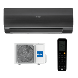 Haier HSU-07HFF203/R3-B/HSU-07HUF203/R3, Рекомендуемая площадь и мощность: 20 м² - 2 кВт, Цвет: Чёрный