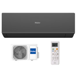 Haier AS70HQJ1HRA-B/1U70HQJ1FRA, Рекомендуемая площадь и мощность: 65 м² - 6,5 кВт, Цвет: Чёрный