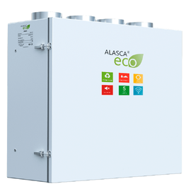 Alasca ECO V200AC W, Производительность (м³/ч): 200