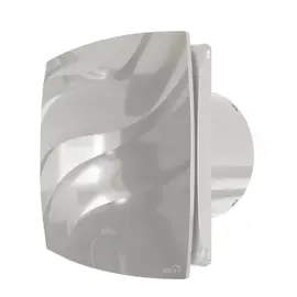 ERA Wave 120C Gray, Диаметр: 120 мм, Обратный клапан: Есть, Таймер: Нет, Датчик влажности: Нет, Цвет: Серый, Тип подшипника: Скольжения, Управление: Выключатель