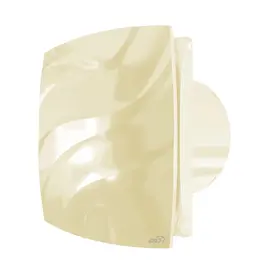 ERA Wave 120 Ivory, Диаметр: 120 мм, Обратный клапан: Нет, Таймер: Нет, Датчик влажности: Нет, Цвет: Слоновая кость, Тип подшипника: Скольжения, Управление: Выключатель