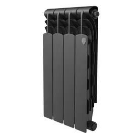 Royal Thermo Revolution B 500 Чёрный – 4 секц., Количество секций (шт): 4, Цвет: Чёрный