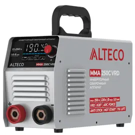 Alteco MMA 250C VRD, Макс. сварочный ток: 250 А