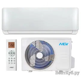 MDV MDSA-09HRN8 / MDOA-09HN1 (Silver), Рекомендуемая площадь и мощность: 25 м² - 2,5 кВт, Тип кондиционера: Неинверторный
